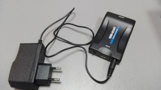 Konwerter HDMI - EURO scart ntsc przejście Konwerter HDMI - EURO scart ntsc przejście