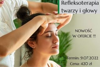 NOWOŚĆ Refleksoterapia twarzy i głowy NOWOŚĆ Refleksoterapia twarzy i głowy