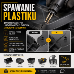 Spawanie Plastiku | Naprawa Pękniętych Elementów Spawanie Plastiku | Naprawa Pękniętych Elementów