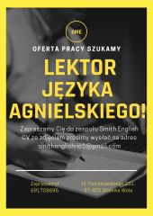 Lektor Języka Agnielskiego Lektor Języka Agnielskiego