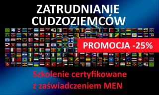 Szkolenie Zatrudnianie cudzoziemców w praktyce Szkolenie Zatrudnianie cudzoziemców w praktyce