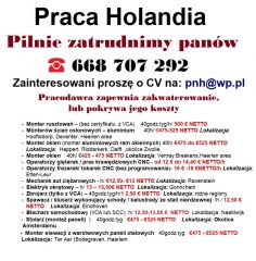 HOLANDIA praca od zaraz! Blacharz,Monter rusztowań,Elektryk okrętowy, HOLANDIA praca od zaraz! Blacharz,Monter rusztowań,Elektryk okrętowy,