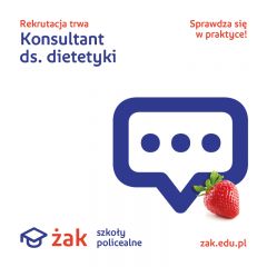 Konsultant ds. dietetyki Konsultant ds. dietetyki