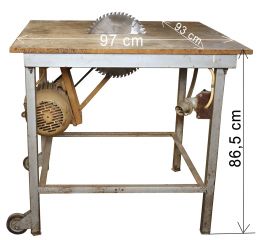 Piła stołowa tarczowa krajzega do drewna 3kW, 380V Piła stołowa tarczowa krajzega do drewna 3kW, 380V