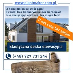 Elastyczna deska elewacyjna PlasterTynk - zestaw próbek GRATIS Elastyczna deska elewacyjna PlasterTynk - zestaw próbek GRATIS