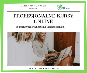 Profesjonalne kursy na platformie szkoleniowej Profesjonalne kursy na platformie szkoleniowej