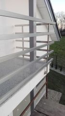 Balustrady ze stali nierdzewnej, balkony francuskie INOX Balustrady ze stali nierdzewnej, balkony francuskie INOX
