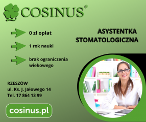 BEZPŁATNA szkoła policealna - zostań asystentką stomatologiczną! BEZPŁATNA szkoła policealna - zostań asystentką stomatologiczną!