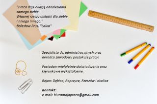Szukam pracy administracyjnej Szukam pracy administracyjnej