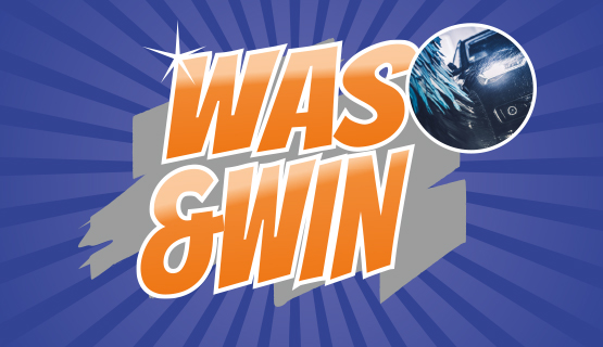 Win 1 jaar lang gratis autowassen!