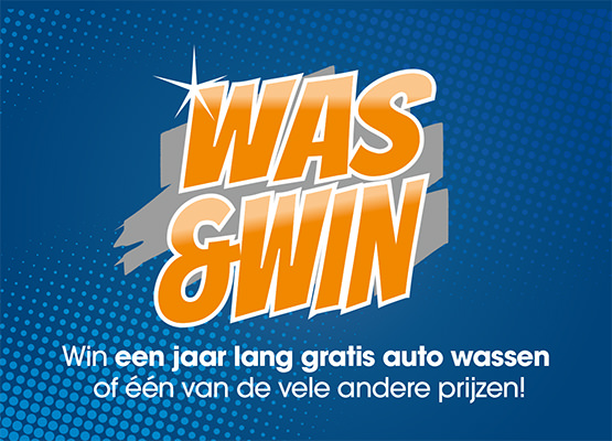Win 1 jaar lang gratis auto wassen!