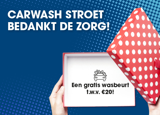 Gratis wasbeurt voor de zorg!