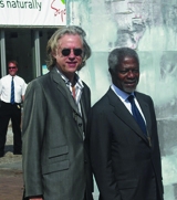 Annan and Geldof