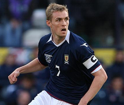 Darren Fletcher - Scotland captain