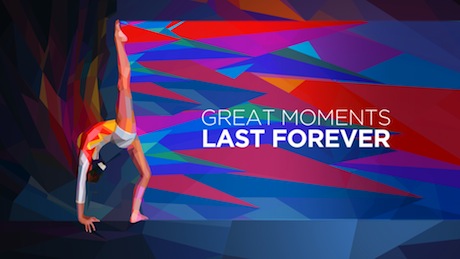 Yahoo Gymnast Ad