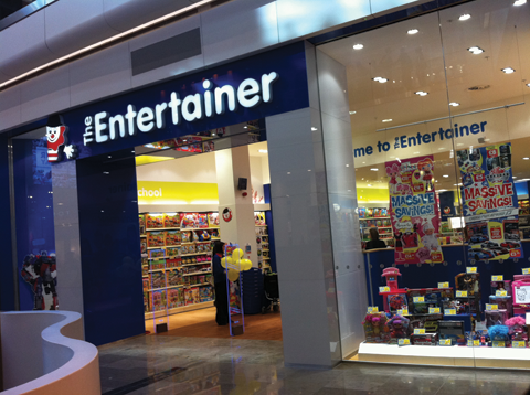 The Entertainer store