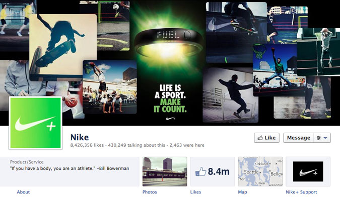 NikeFacebook