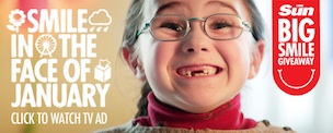 The Sun's Big Giveaway ad