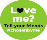 ChosenBeMe call to action stickers