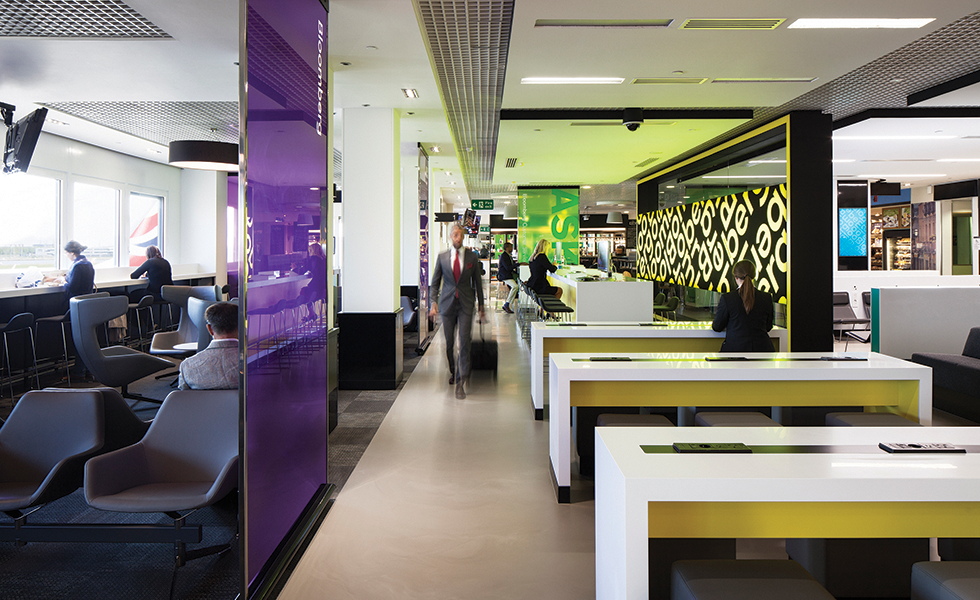 Bloomberg hub lounge