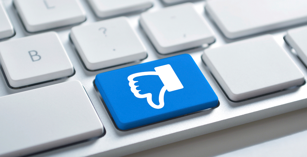 Facebook dislike