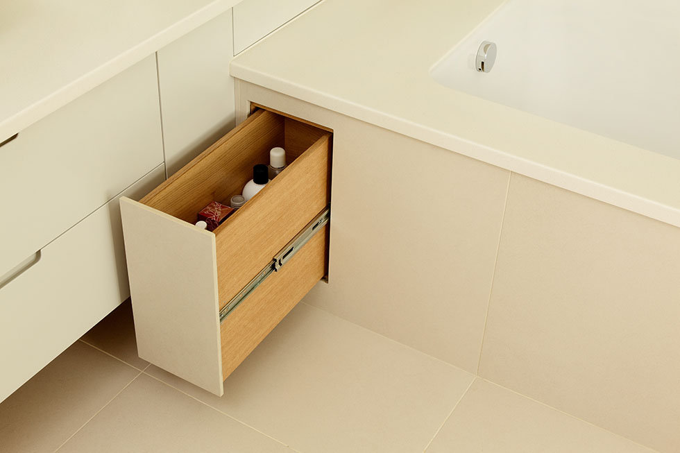 white bathroom mirror how to tile an uneven bathroom floor