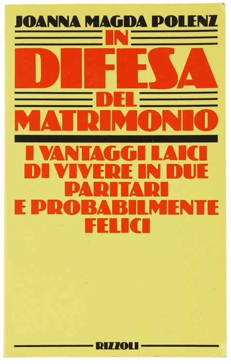 IN DIFESA DEL MATRIMONIO