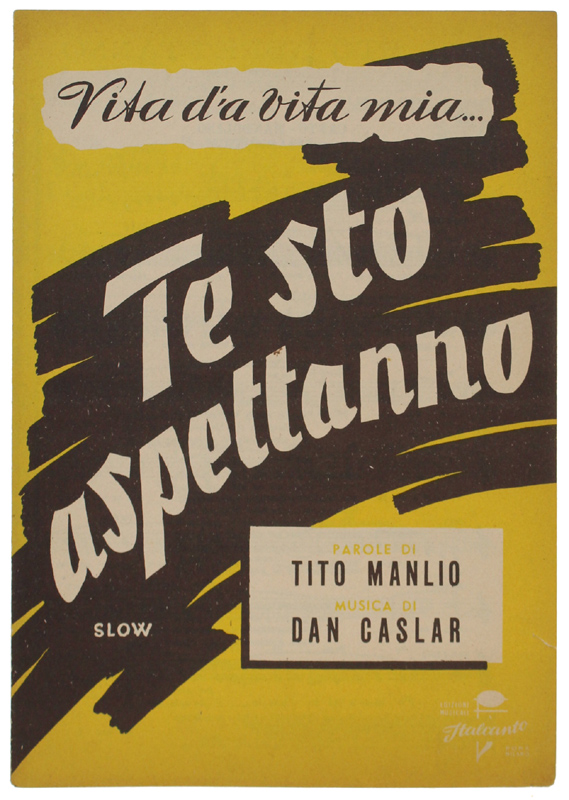 TE VOGLIO BENE (tanto, tanto...) Spartito x canto mandolino o fisarmonica