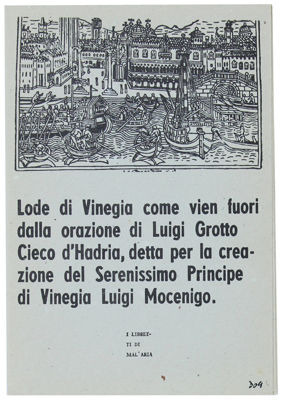 DI GIACOMO LEOPARDI TRE VERSI GRECI CONTRO LA TIRANNIDE. I Libretti di Mal’Aria 327.