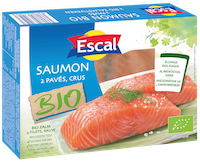 Pavés de saumon bio, 250g