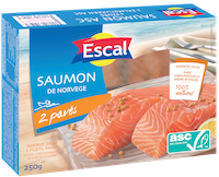 Pavés de saumon ASC, 250g