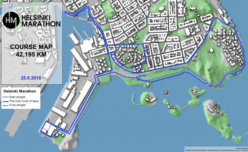Helsinki Marathon 25.8.2018