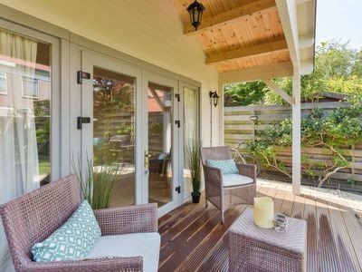 Ferienhaus 1 Schlafzimmer, mit Garten