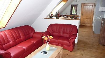 Ferienhaus 1 Schlafzimmer, mit Garten