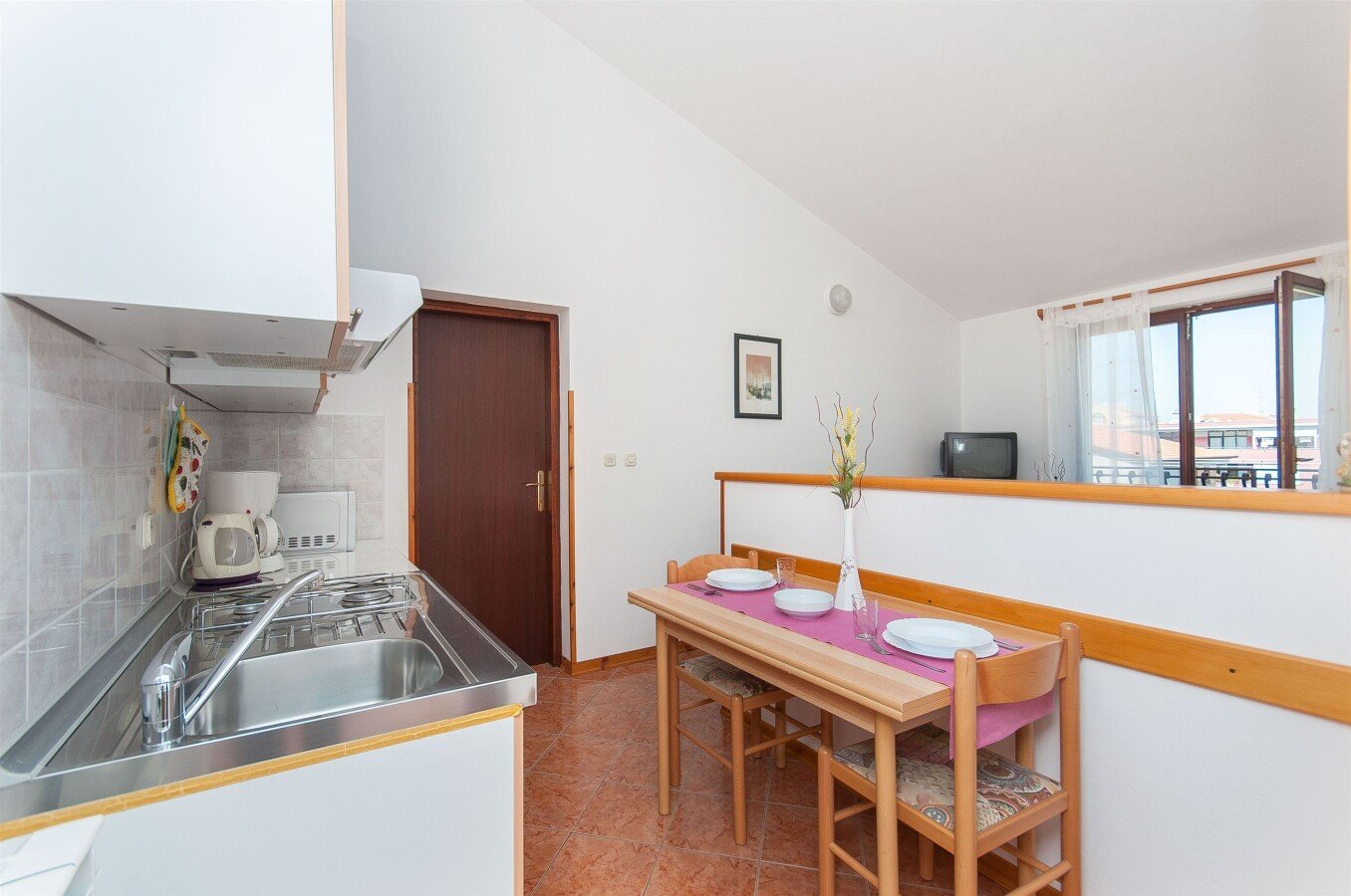 Wohnung 1 Schlafzimmer, mit Klimaanlage