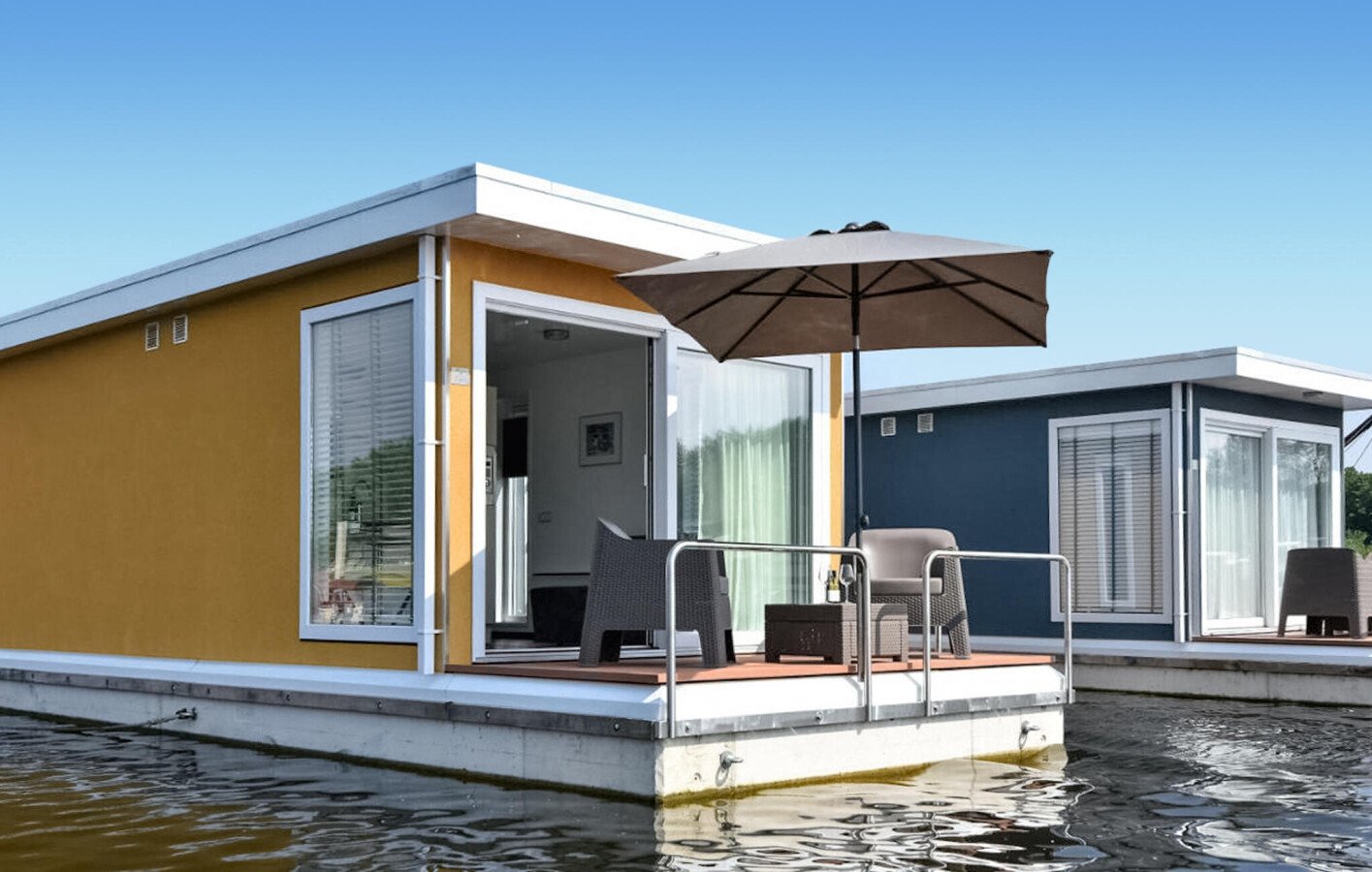 Boot 1 slaapkamer, met sea view