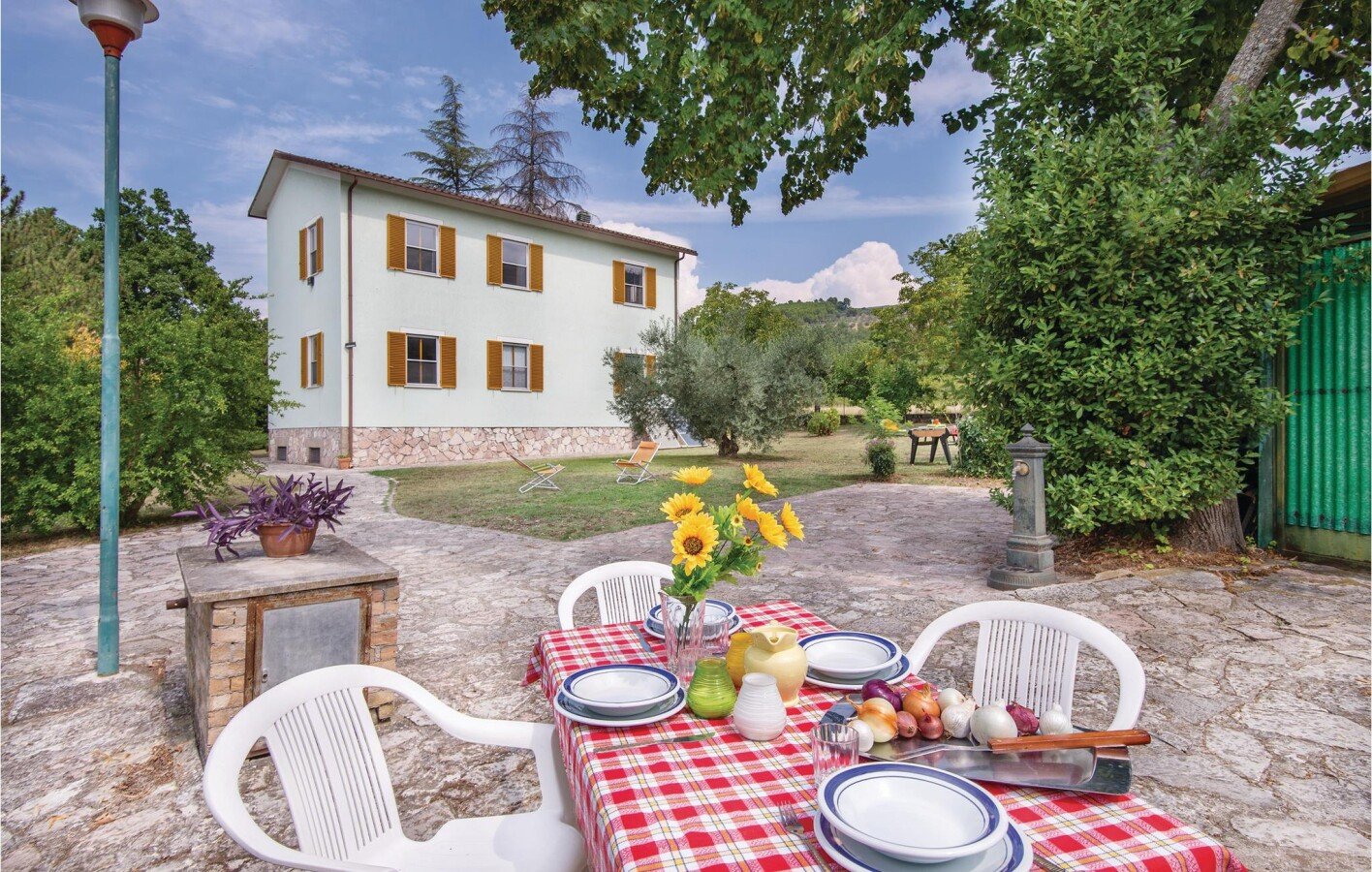Ferienhaus 3 Schlafzimmer, mit Garten