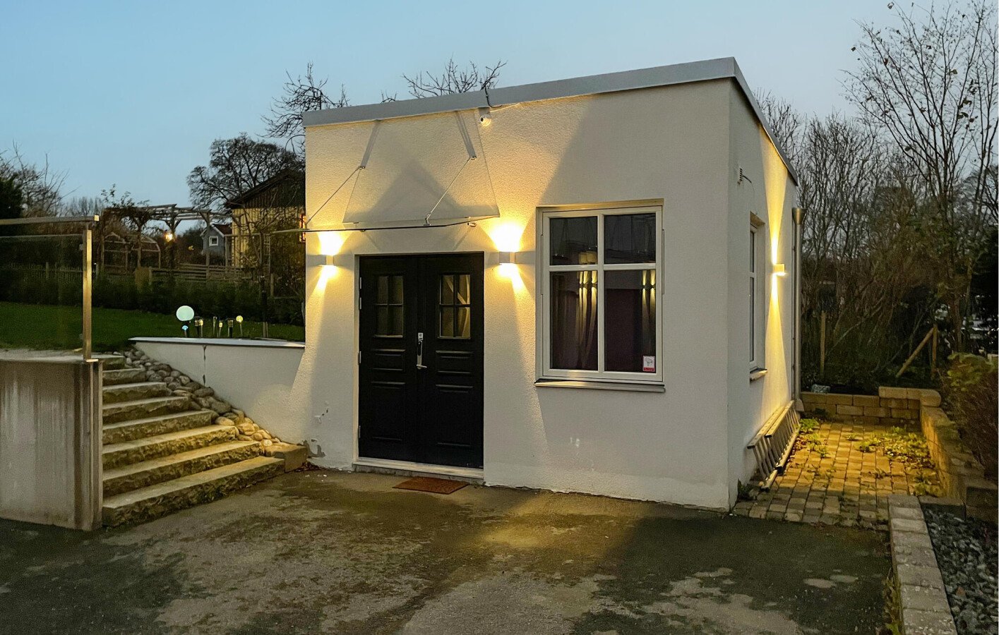 Ferienhaus 2 Gäste, mit Garten