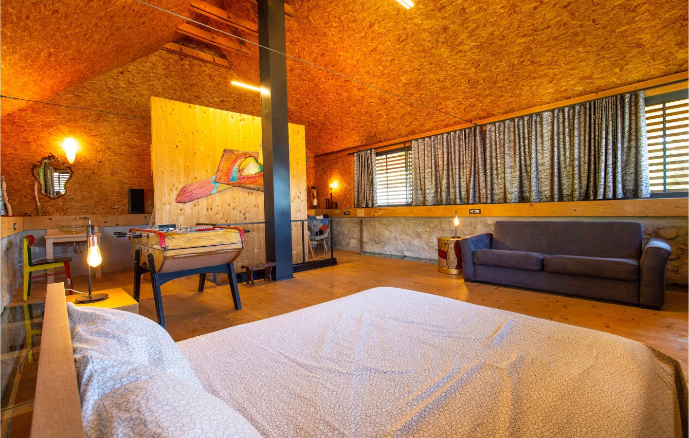 Ferienhaus 1 Schlafzimmer, mit Garten