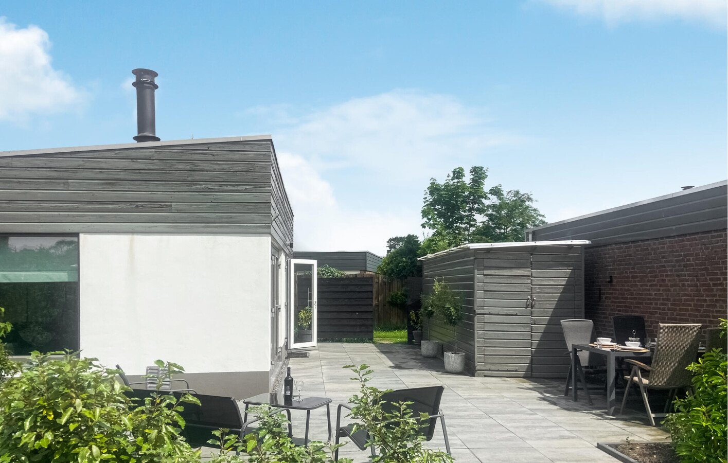 Ferienhaus 2 Schlafzimmer, mit Garten