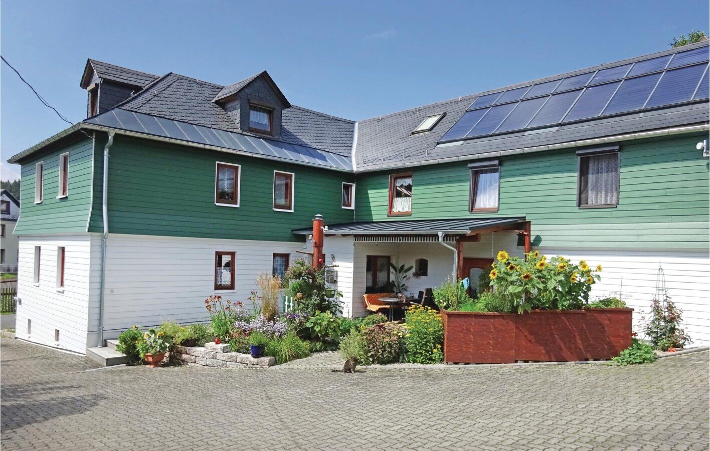 Wohnung 2 Schlafzimmer, mit Kamin