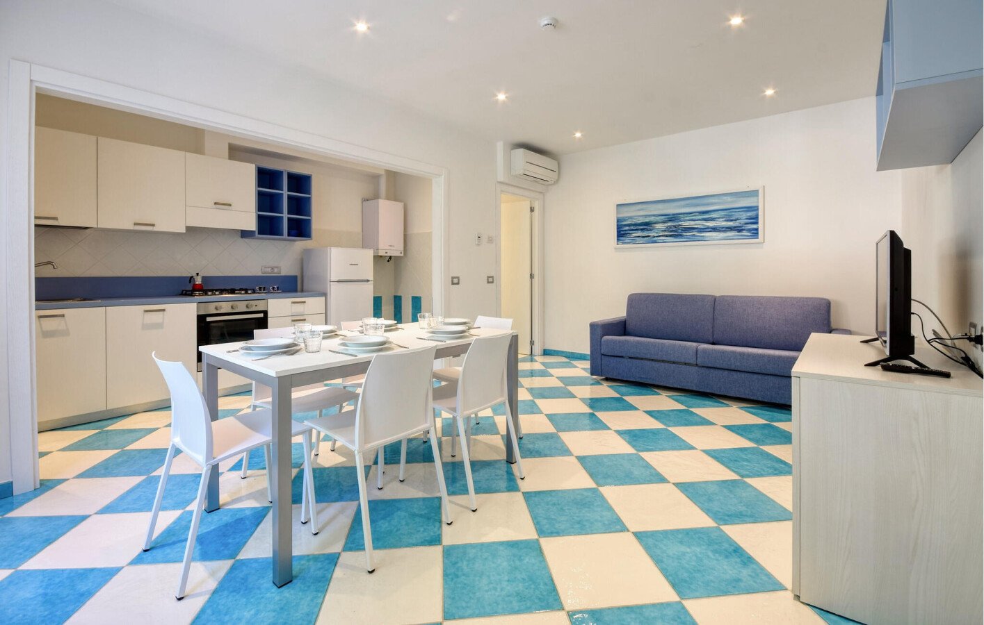 Wohnung 2 Schlafzimmer, mit Klimaanlage