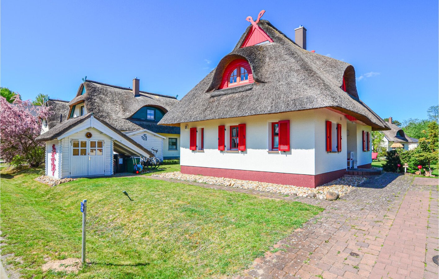 Ferienhaus 2 Schlafzimmer, mit Kamin