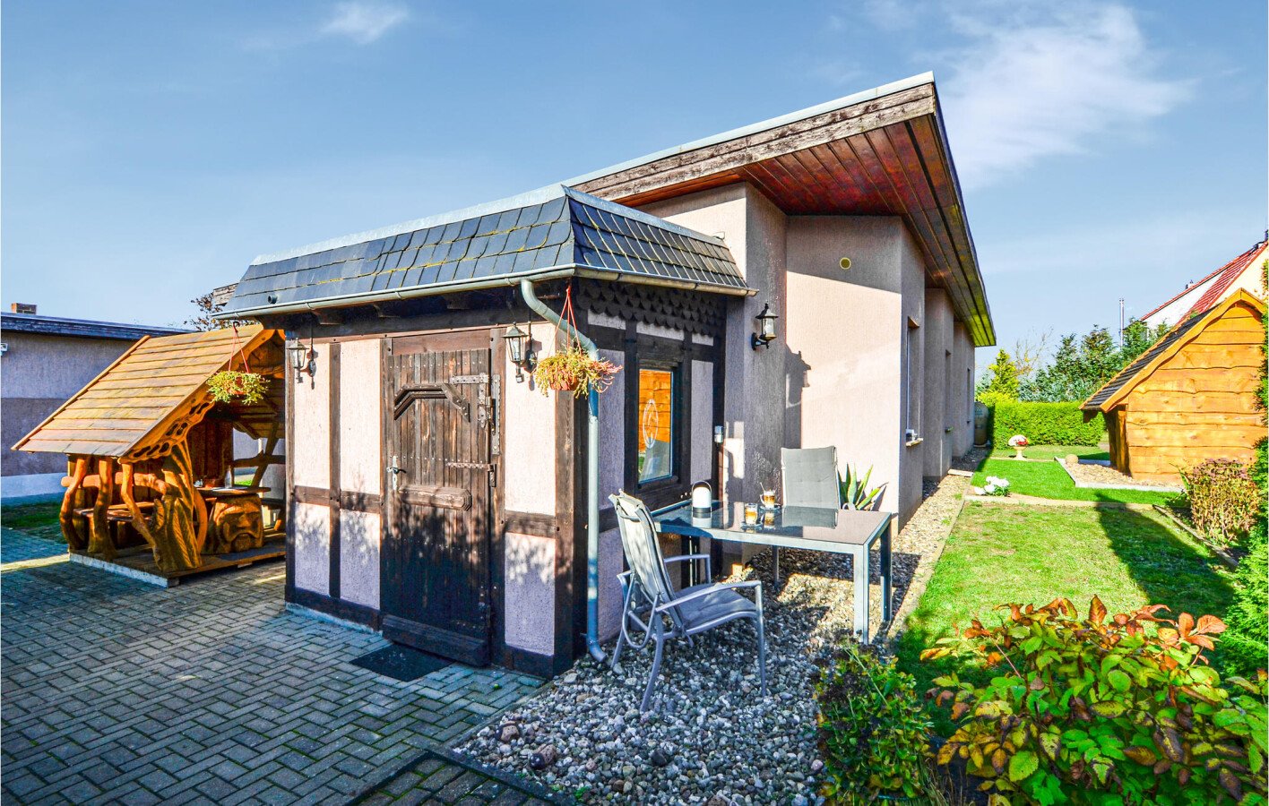 Ferienhaus 2 Schlafzimmer, mit Garten