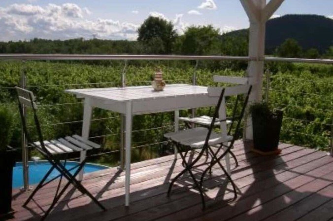 Ferienhaus 1 Schlafzimmer, mit Pool