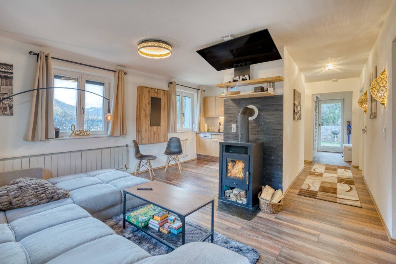 Wohnung 2 Schlafzimmer, mit Garten