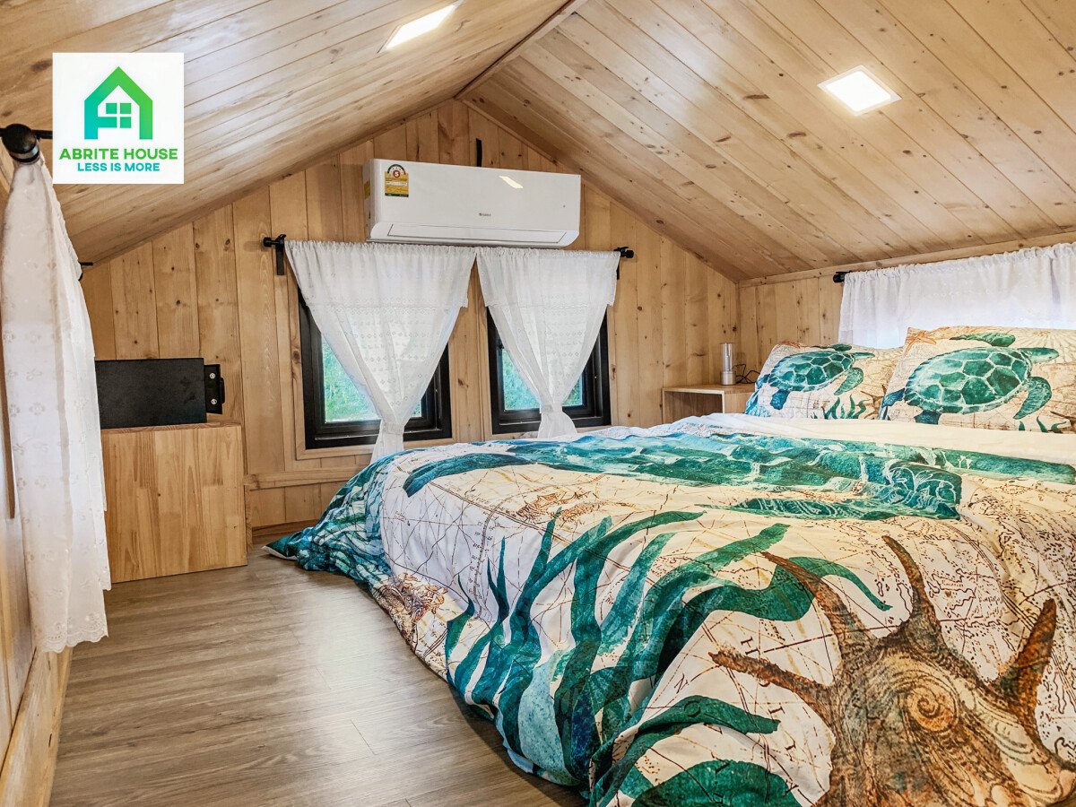 Ferienhaus 1 Schlafzimmer, mit Garten