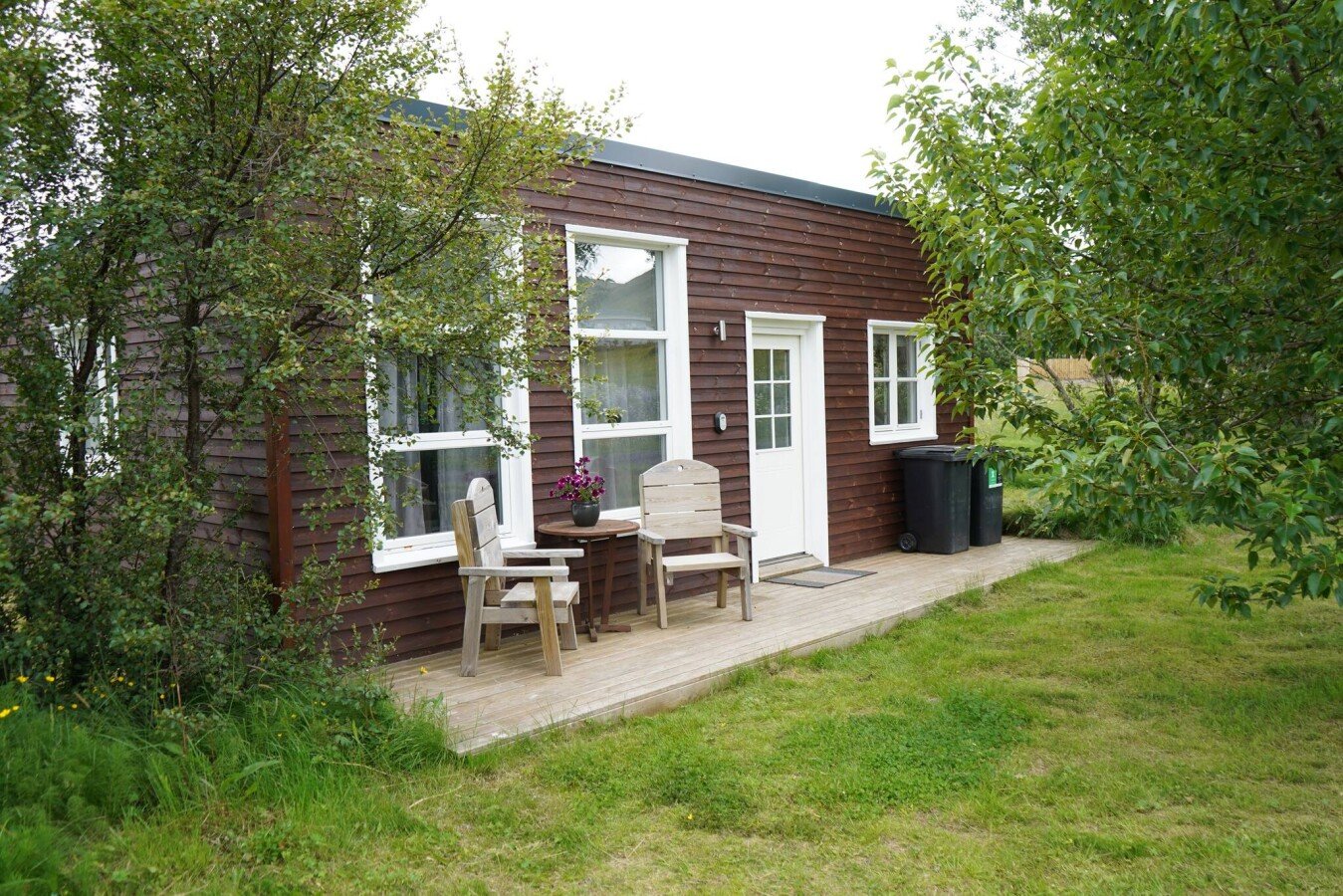 Ferienhaus 1 Schlafzimmer, mit Garten
