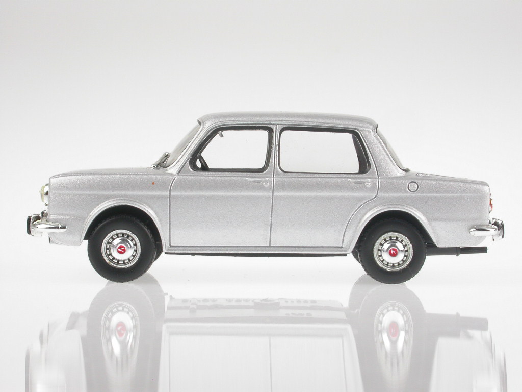 Simca Abarth 1150 S 1963 silber Modellauto IXO 1:43