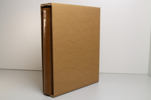 SAFE, hellbrauner Variant-Ringbinder, 11-Ring-Mechanik mit Schutzkassette